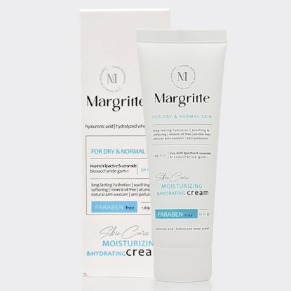 تصویر کرم مرطوب کننده و آبرسان مناسب پوست معمولی و خشک مارگریت